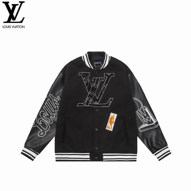 Louis Vuitton 25Ss NBA Collaboration Towel Embroidered Baseball Jersey 700G Nylo