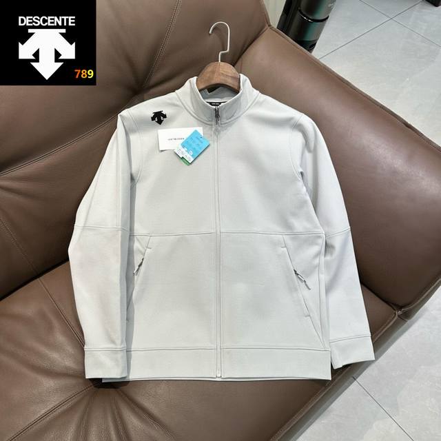 Descente boutique style knitted fabric jacket 25 Spring new arrival, new knitted