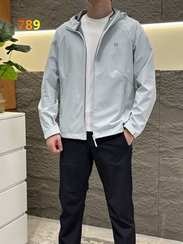 Kolon 2025 Autumn New Outdoor Casual Jacket, Item No. Windproof, Waterproof, Bre