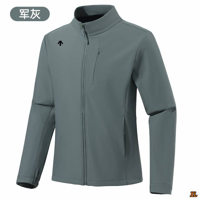 Descente Exclusive Real Shot of New Spring/Autumn Warm Elastic Jacket, Rainproof
