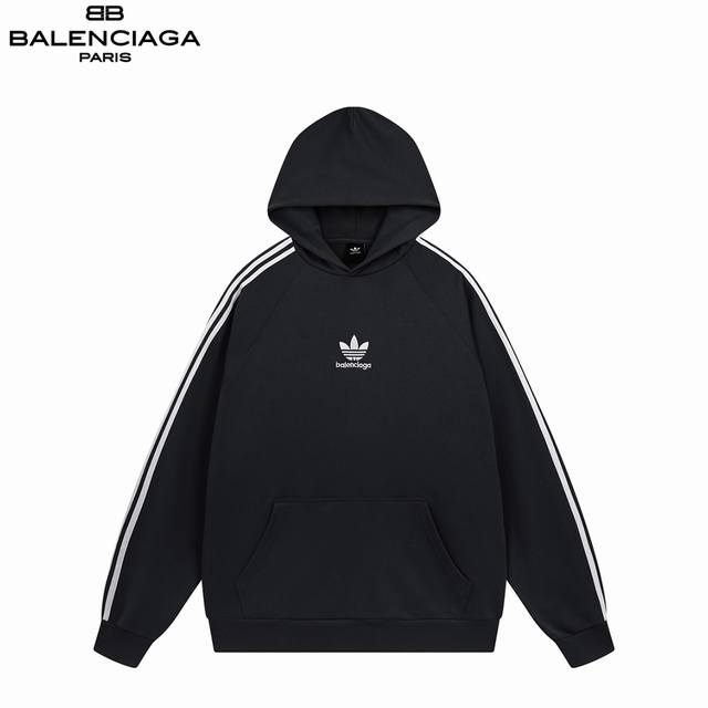 Balenciaga & Adidas Originals Collaboration Sweatshirt. Made with Paris Zp custo