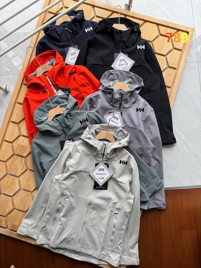 Haili Hansen Hh 2025 Autumn New Arrival, Outdoor Casual Hooded Windbreaker Jacke