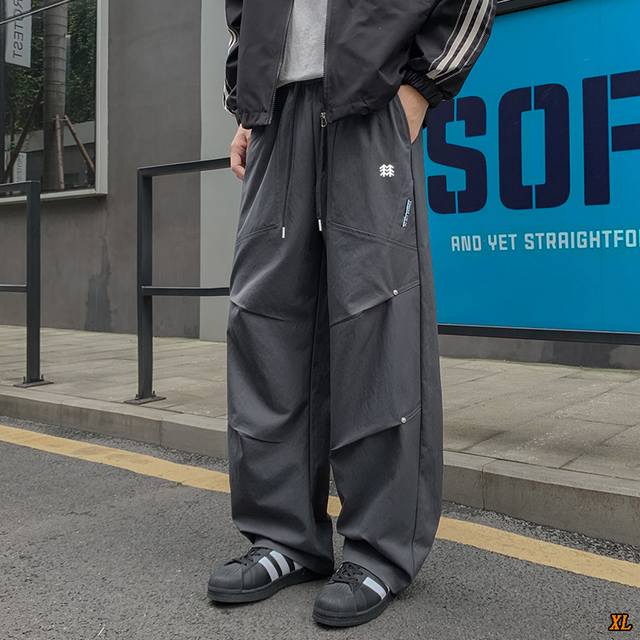 Kolon Sport Exclusive New Autumn Casual Pants, Straight Leg, Loose Fit, Outdoor