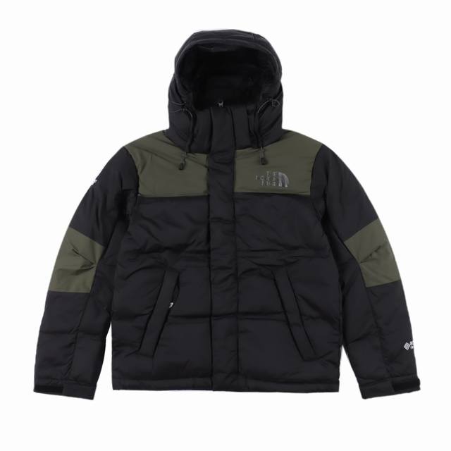 The North Face Tnf Color Block Zipper Hooded Down Jacket 1:1 Professional Replic