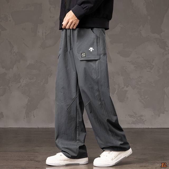 Descente Exclusive Real Shot New Autumn High-Quality Sports Casual Pants, Fashio