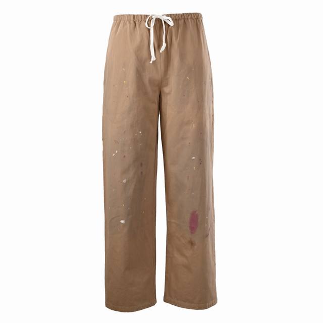 Maison Margiela Mm6 Splatter Paint Casual Trousers (Ddd) Made with custom-made s