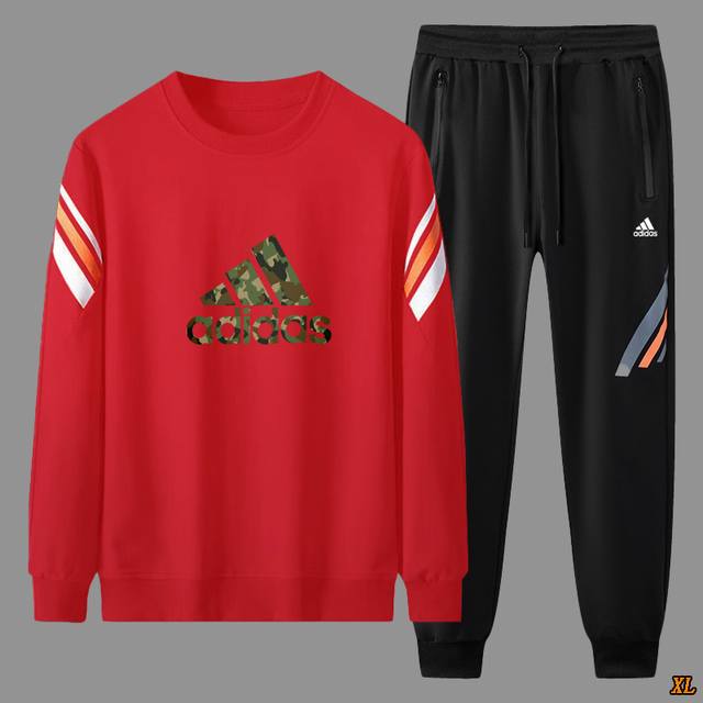 Adidas Exclusive Real Shot New Autumn High-Quality Couple Simple Fashion Trendy