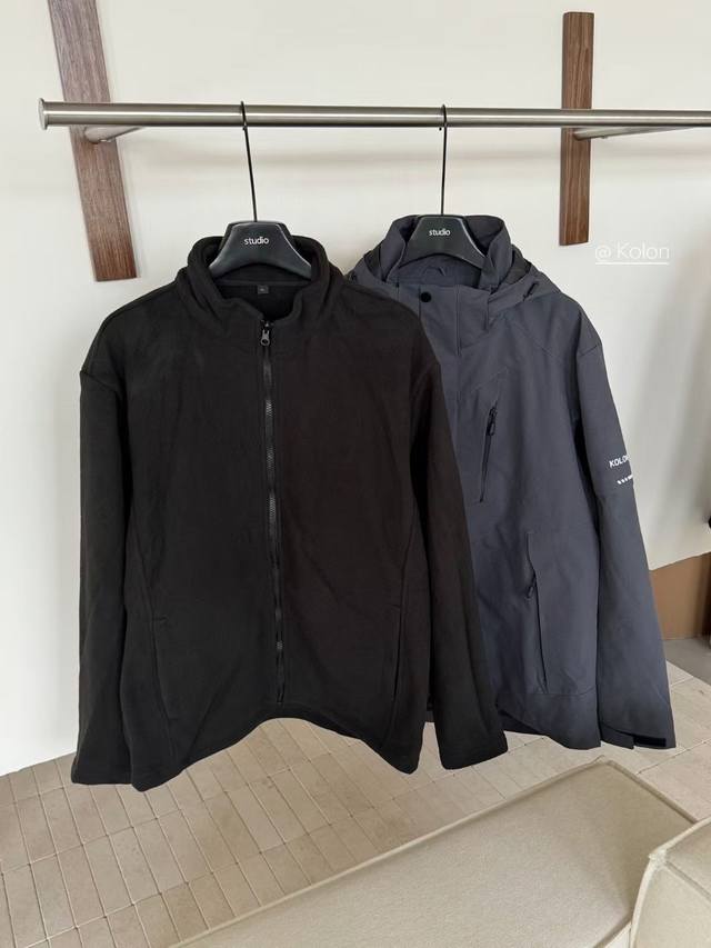 Available in fleece 3-in-1 style. Colors: Black, White, Green, Gray, Pink, Light