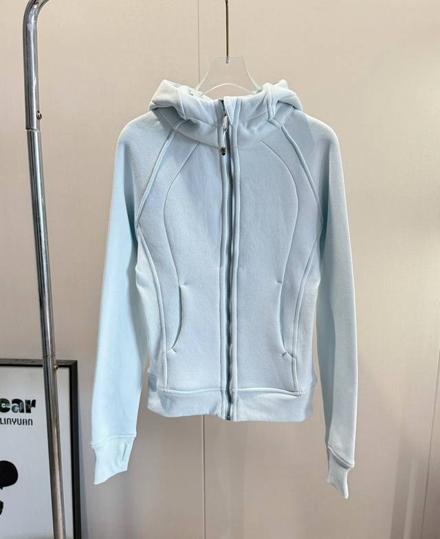 Price: Product Name: Lulu Full-Zip Scuba Slim Fit Fleece-Lined Hooded Yoga Casua