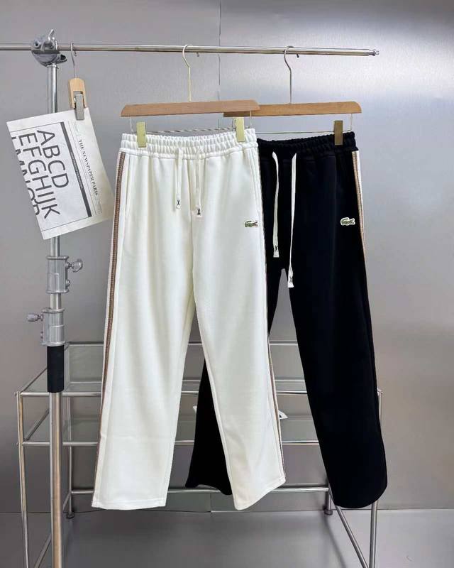 Lacoste French Crocodile Autumn New Men's Sports Casual Drawstring Colorful Webb