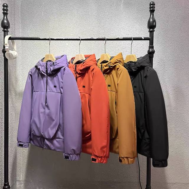 24Fw Nylon Metal Down Jacket Topstoney. High-quality metallic cotton-feel warm d