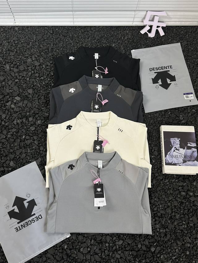 New Arrival! Descente 25Ss Autumn New Long-Sleeve Crew Neck Sports Sweatshirt, f