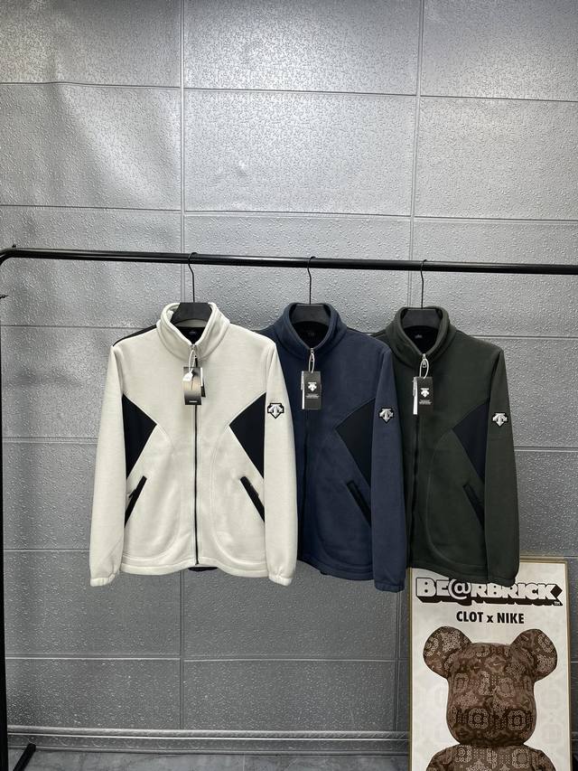 New Arrival! Descente 25Ss Winter New Double-Layer Composite Thickened Warm Flee