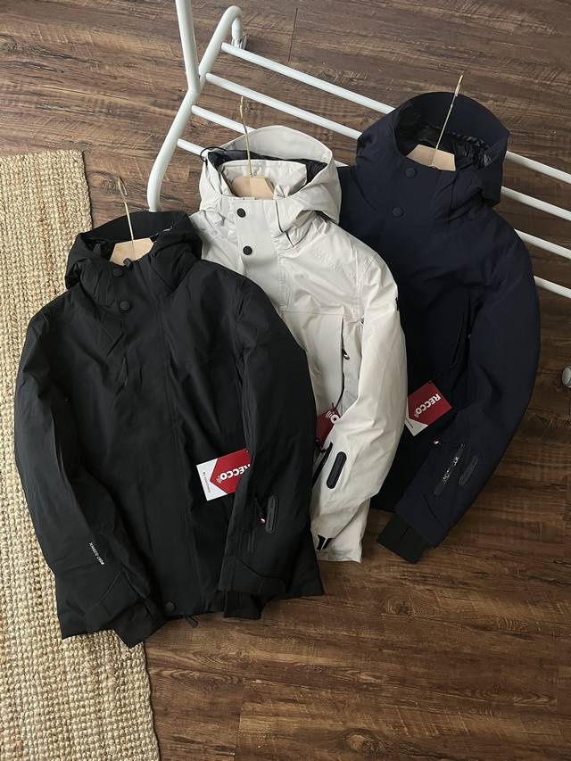 M-brand men's down jacket in three colors, a must-have for skiers this year feat