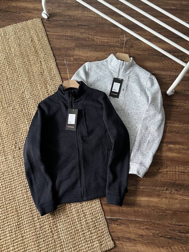 Lululemon Sojourn Men's Fleece-Lined Knit Jacket, 1000+ online, classic style, i