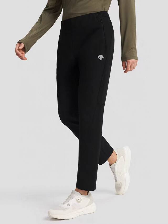 Descente Men's F360 Fleece-lined Outdoor Casual Woven Sports Pants! These outdoo