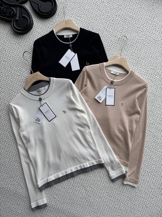 Pure original, company order shipment! A stylish two-piece Hazzys long-sleeved w