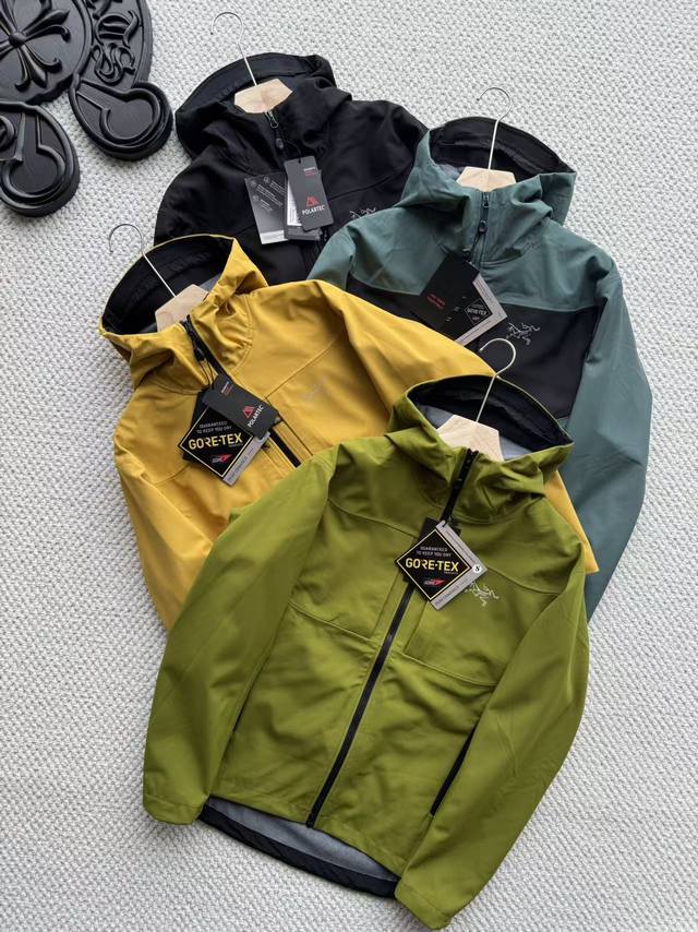 Arc'teryx Gammamx Hooded Windproof Waterproof Fleece Softshell Jacket for Men an