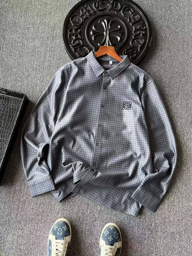 Top-tier luxury fleece-lined shirt! Ddd's popular best-selling item! Loewe's new