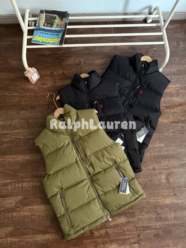 Ralph Lauren Men's Classic Gorham Down Vest Rl18871 Core Fabric: Custom-made thr