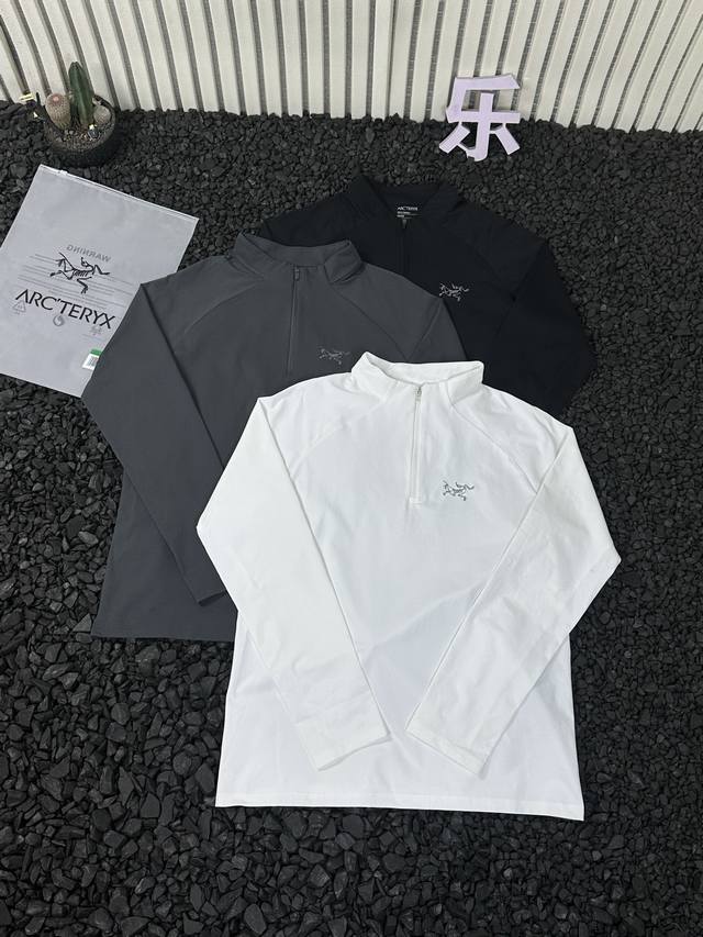 Arcteryx Spring/Autumn Outdoor Classic Sports Long-Sleeve Embroidered Logo Stand