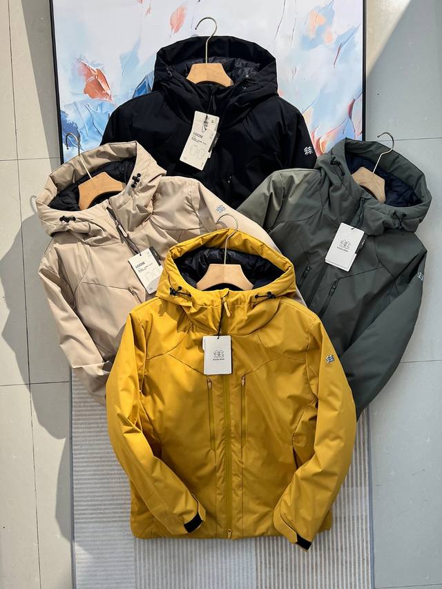 Kolon 2025 Winter New Arrival! Windproof and Waterproof Functional Cotton Men's