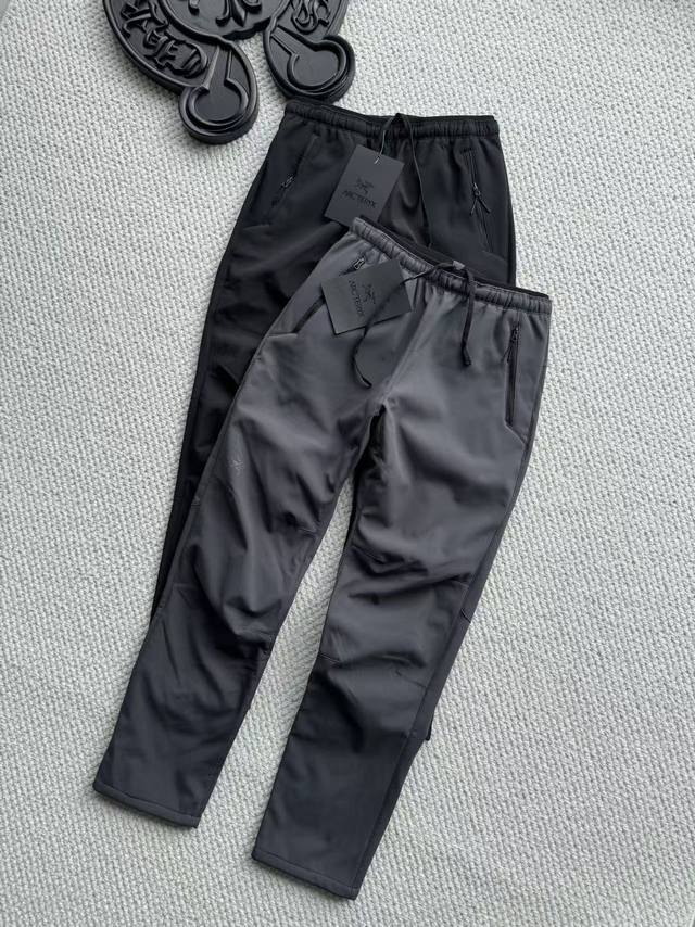 Bird's Choice 2025 Winter Men's Woven Fleece Softshell Windproof Pants. For outd