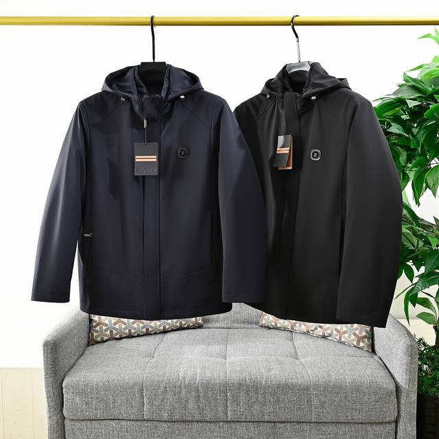 New Arrival, Order Number: 8619# Zegna 25S Winter Men's Business Casual Mink Cas