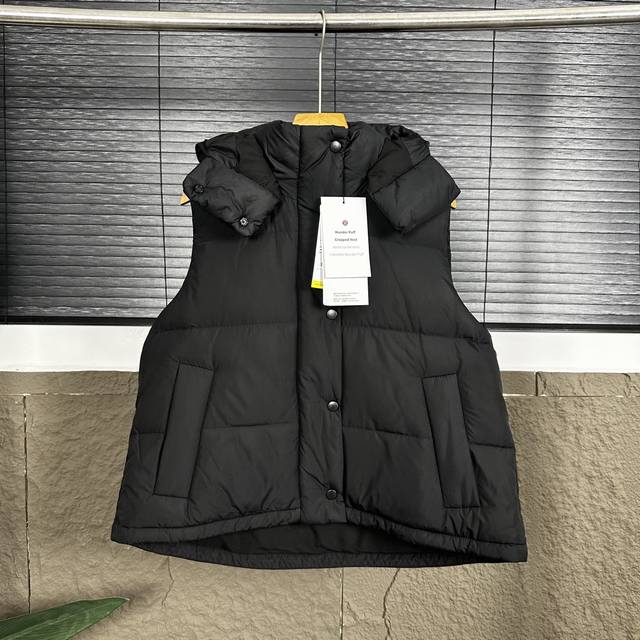 Top Exclusive Real Shot - Style No. Dj90790 | Lulu Lemon Puff Puff Vest Down Jac