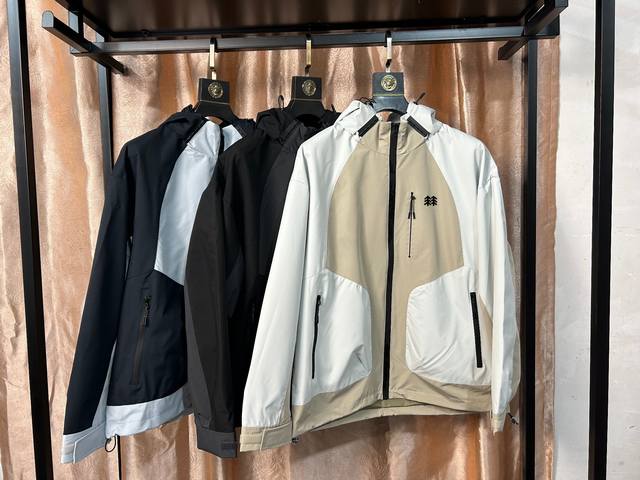 Kolon Sport jacket, water-resistant outdoor casual wear, men's and women's water