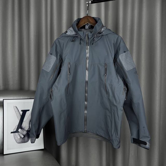 Exclusive premium 'Arc's Alpha Leaf Jacket Gen2 Breathable Solid Color High-Neck