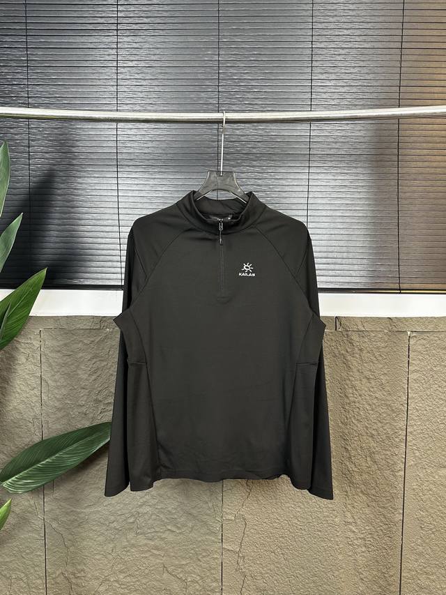 Style No. Dj09 Kailas Half-Zip Long-Sleeve T-Shirt, Kailas Half-Zip Functional L