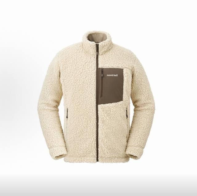 Montbell Climaplus Japanese Style Outdoor Stand Collar Thickened Warm and Breath