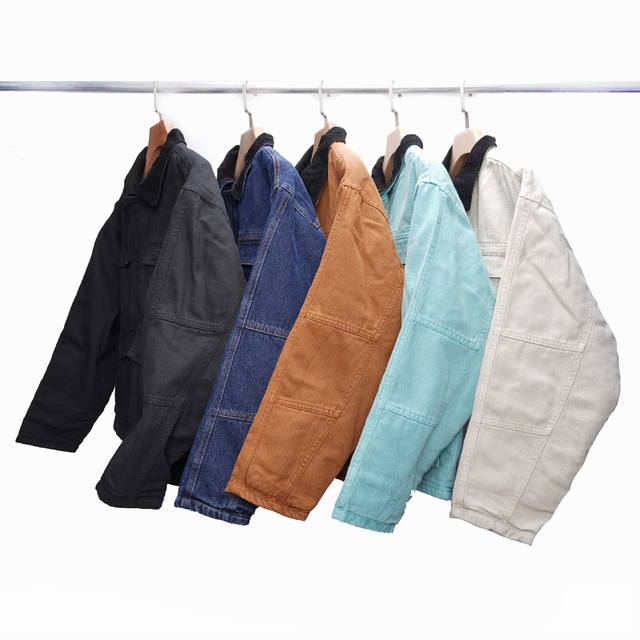 Stussy Fw23 Holiday Collection Ready-to-Wear Dyed Washed Distressed Corduroy Col