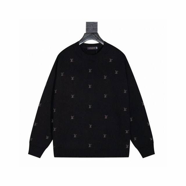 Louis Vuitton (LV) Crew Neck Knit Sweater LV is a top global luxury brand, posit