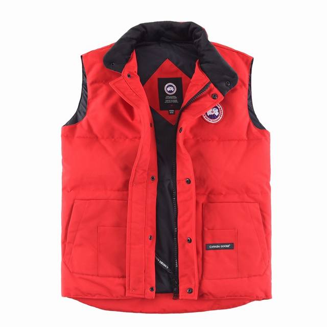 Canada Goose #Freestyle Crew 4154M Men's and Women's Down Vest# Authentic Anti-c