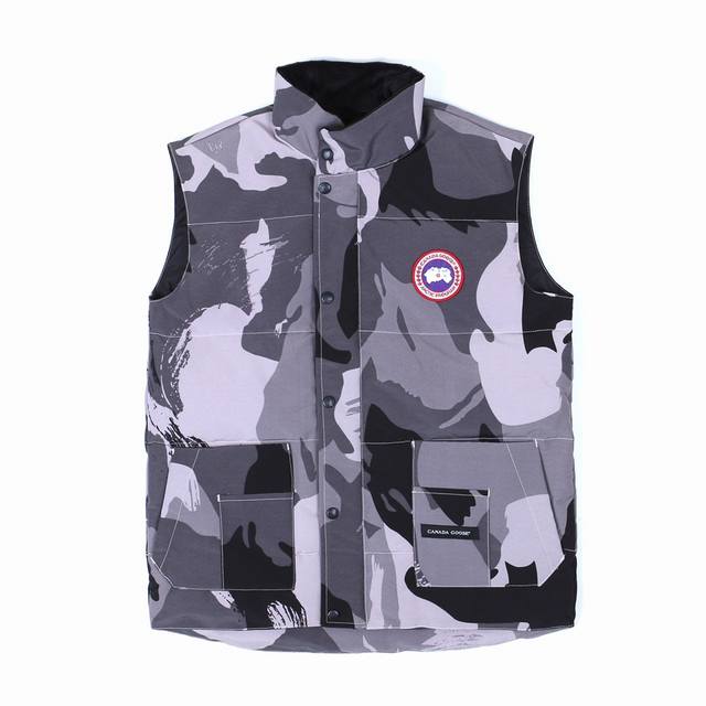 Canada Goose #Freestyle Crew 4154M Men's and Women's Down Vest# Authentic Anti-c