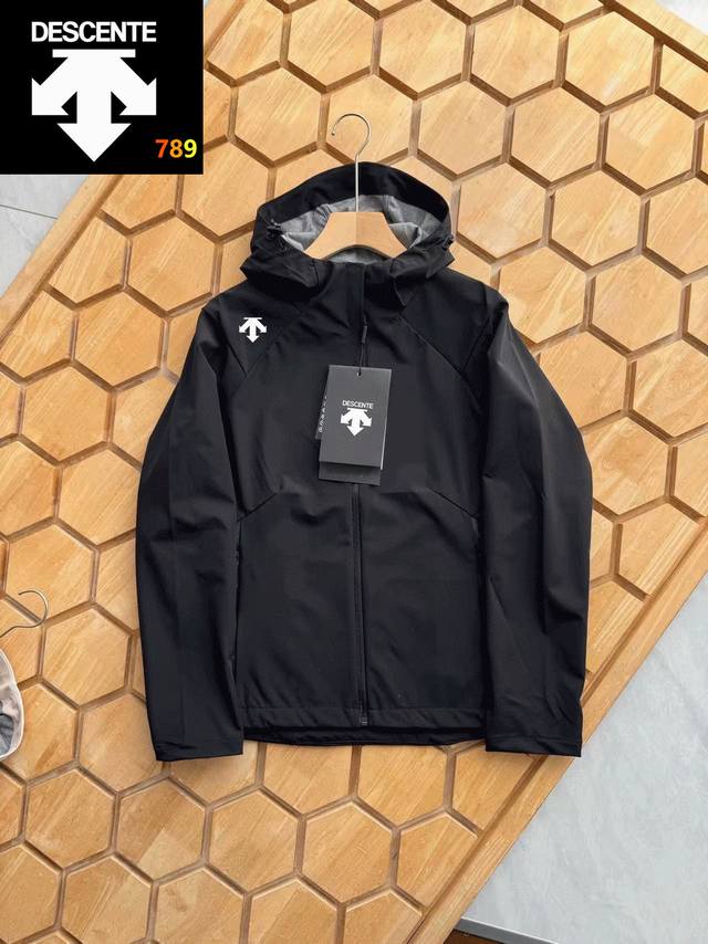 Women's Descente Autumn Outdoor Casual Jacket, Windproof, Waterproof, Breathable