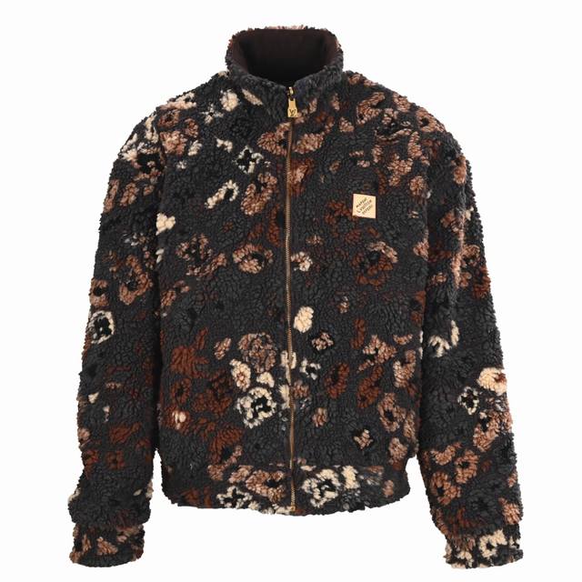 Louis Vuitton lv X Nigo Floral Double-Sided Fleece Lambswool Jacket. Purchased f