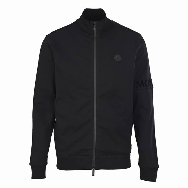 Moncler Mc Black Label Stand Collar Zip-Up Jacket (Authentic Product 7 Purchased