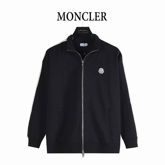 Moncler 25Fw Simple Logo Side Webbing Patchwork Zipper Jacket Set 25S Moncler Au