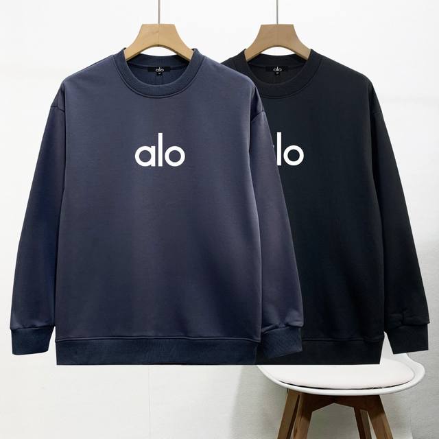 High-quality Alo-New Printed Casual Men's Terry Cloth Sweatshirt - High-end and