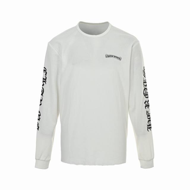 Chrome Hearts 25Fw Waffle Long-Sleeve T-Shirt. The fabric undergoes an overall w