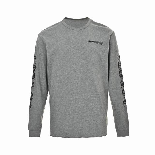 Chrome Hearts 25Fw Waffle Long-Sleeve T-Shirt. The fabric undergoes a full-body