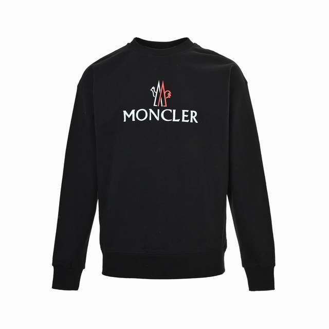 Moncler Classic Logo Print Crew Neck Sweatshirt 25Fw Autumn/Winter New Crew Neck