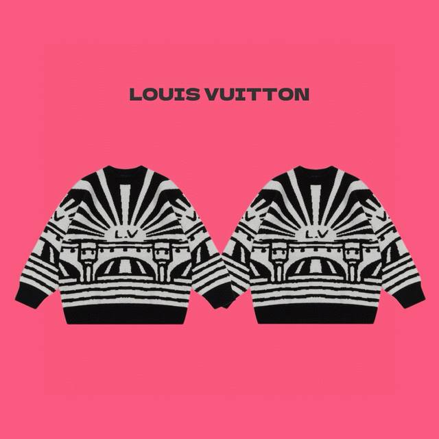 Louis Vuitton LV 24Ss Runway Limited Edition Paris Pont Neuf Logo Jacquard Coupl