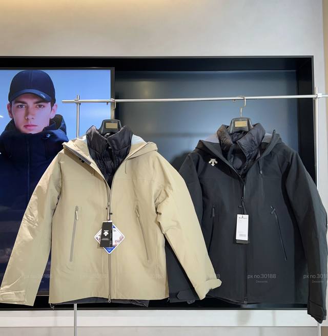 High-quality 3-in-1 thickened 130G down jacket Hot-selling thickened 25 winter D