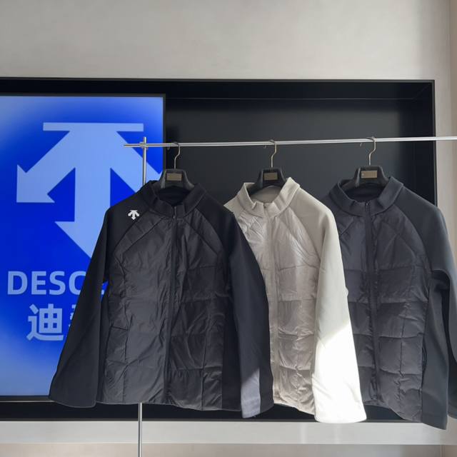 Down-filled Baby Fleece Jacket by Ddd, a classic winter style from Descente. Fea