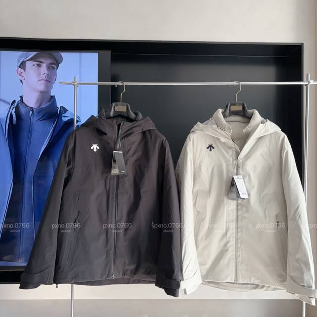 High-end 3-in-1 genuine down jacket Hot Selling 25 New Arrival Descente Sports F