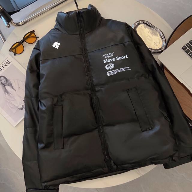 New Leather Jacket Arrival! Six-Pack Abs! Great Value! Descente New Thick Leathe